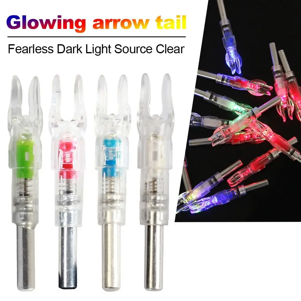 

3pcs High-Visibility Lighted Nock Accessories Universal ON/Off Switch Archery Nocks 6.2mm LED Arrow Nocks