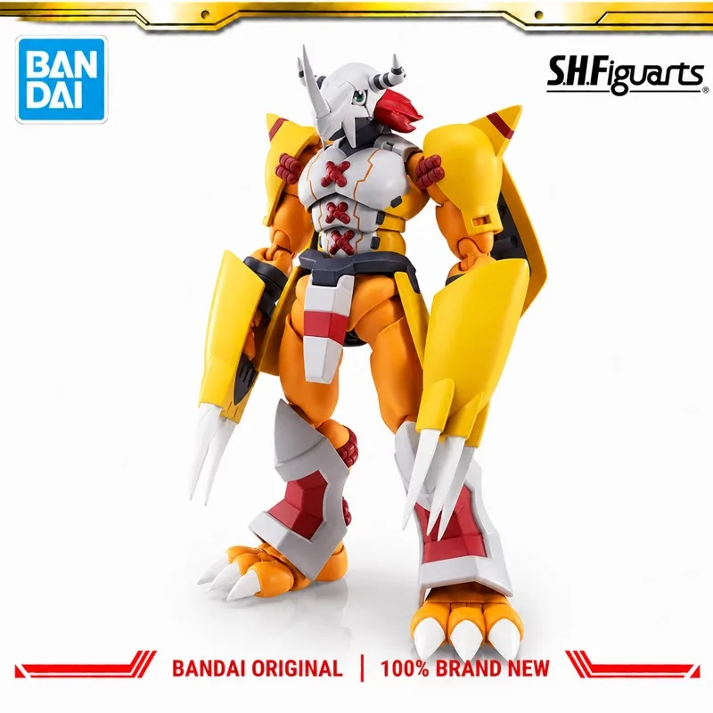 Фото В наличии: Оригинальная фигурка Bandai S.H. Figuarts Digimon Adventure Wargreymon, новая, в коробке, персонаж аниме. №4
