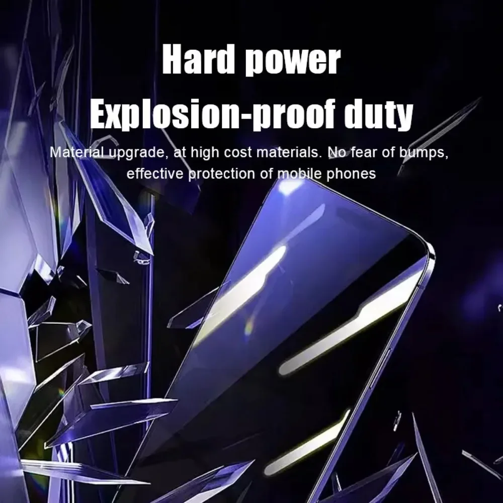 3Pcs Tempered Glass For Iphone 16 15 14 13 12 11 Pro Phone Screen Protector X XR XS MAX Protective Film On Smartphone