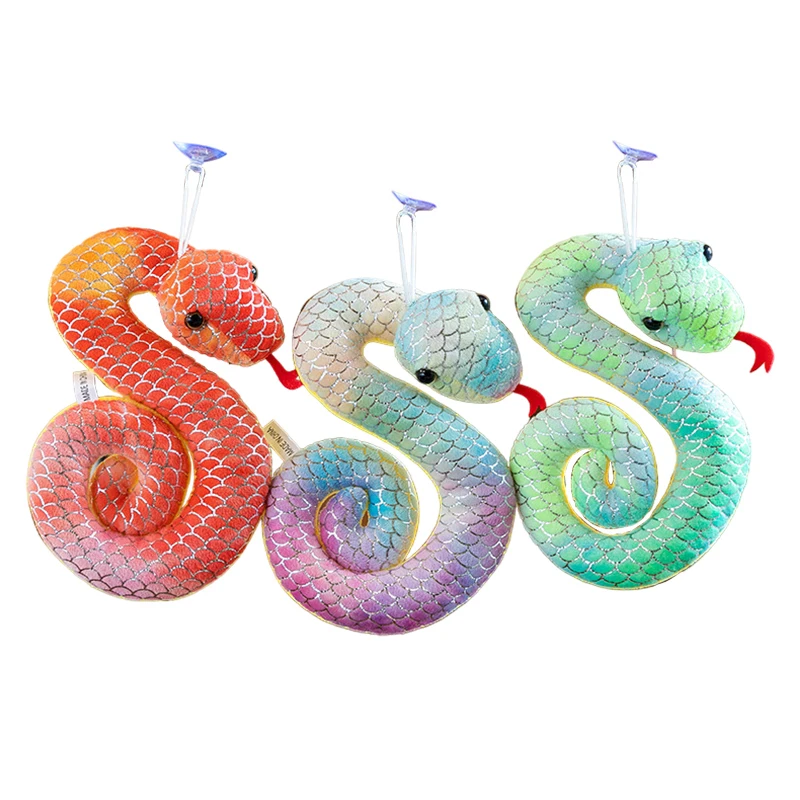 Отпразднуйте Год Змеи счастливой плюшевой игрушкой — тай-дай и золотые акценты