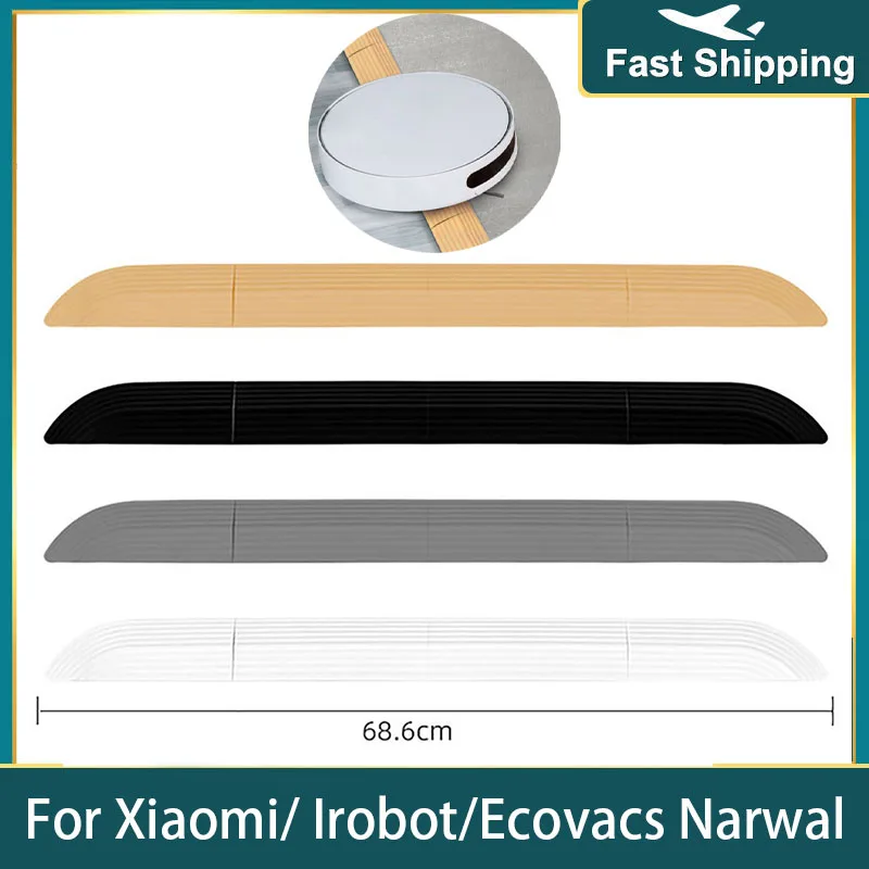 

Replacement Threshold Bars Step Ramp Climbing Mat Kit Accessories for Xiaomi Irobot Ecovacs Narwal Roborock Sweeping Robot