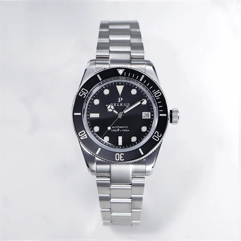 

Peleus Vintage 38mm 6200 Diver Watch New Upgraded for Men Luxury NH35 Automatic Mechanical Waterproof 100m