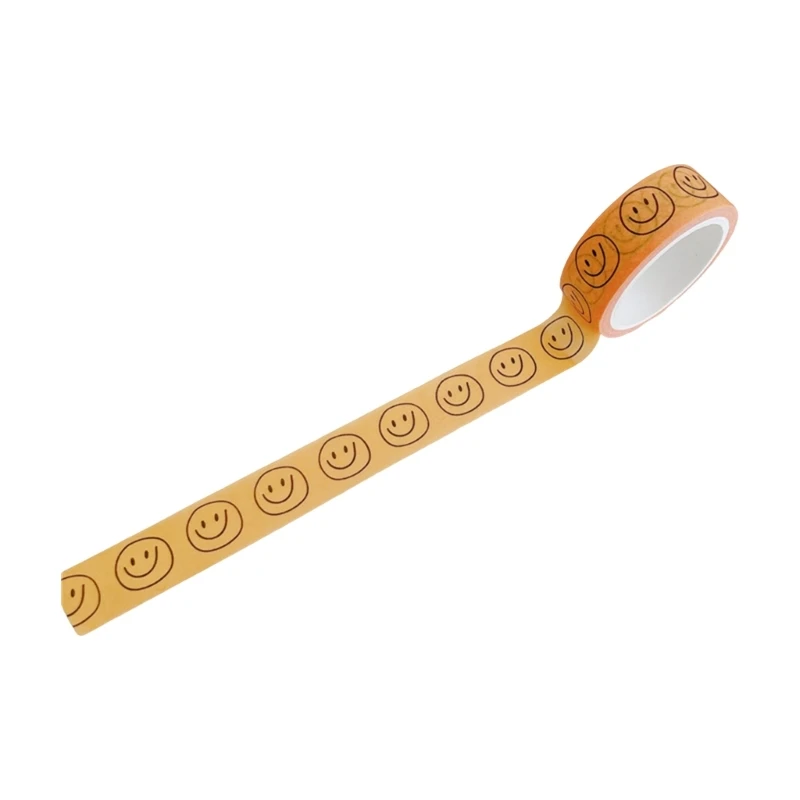 

Мультяшная малярная лента улыбающееся лицо