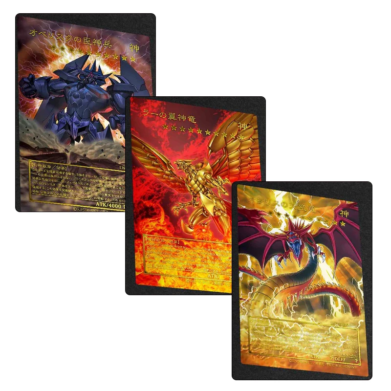 Сделай Сам самодельный Yu-Gi-Oh! Крылатый Дракон РА аниме персонажи редкая коллекция