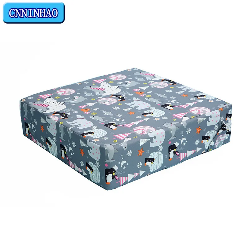 

New Baby Dining Chair Booster Cushion Removable Kids Highchair Seat Pad Stars Chair Heightening Cushion Child Chair Seat Product