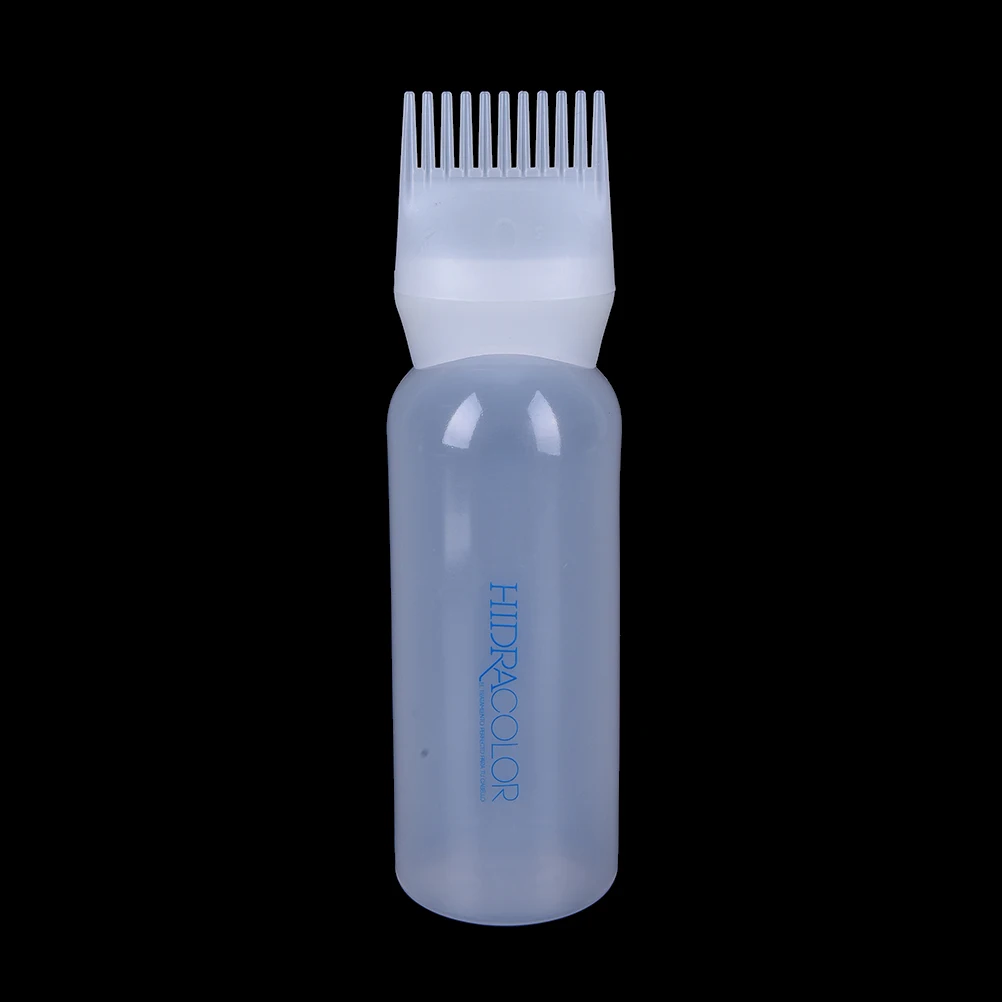 

120ML Empty Hair Dye Bottle With Applicator Brush Dispensing Salon Hair Coloring Dyeing Bottles Hairdressing Styling Tool