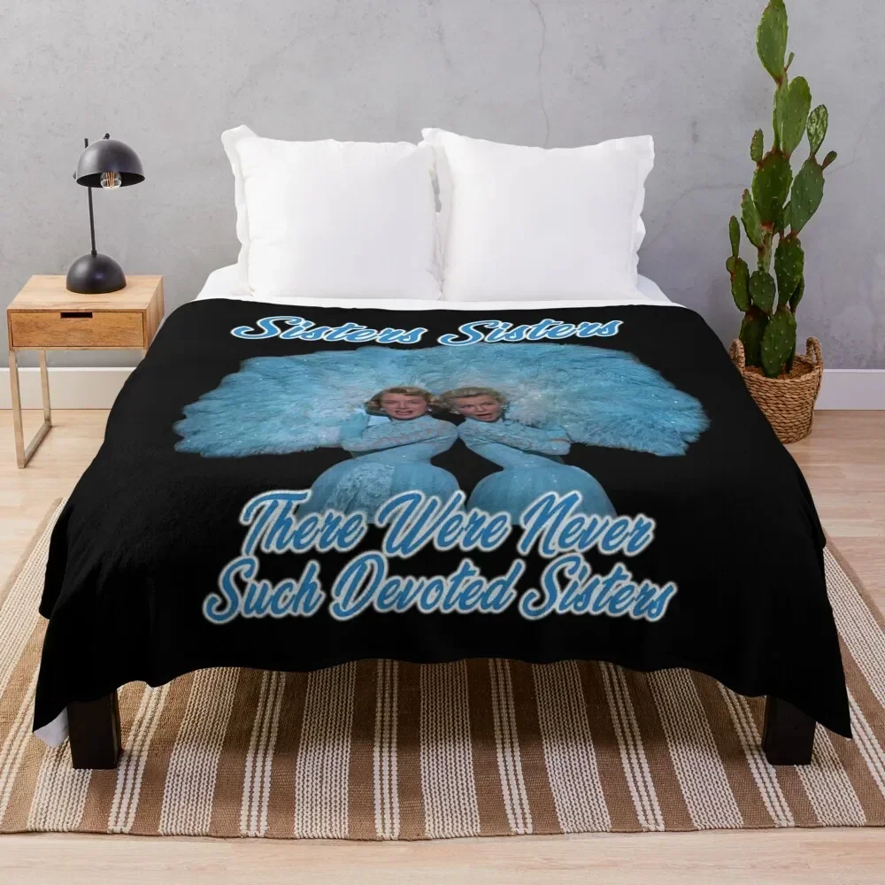 Синее одеяло с изображением сестры Хэллоуин