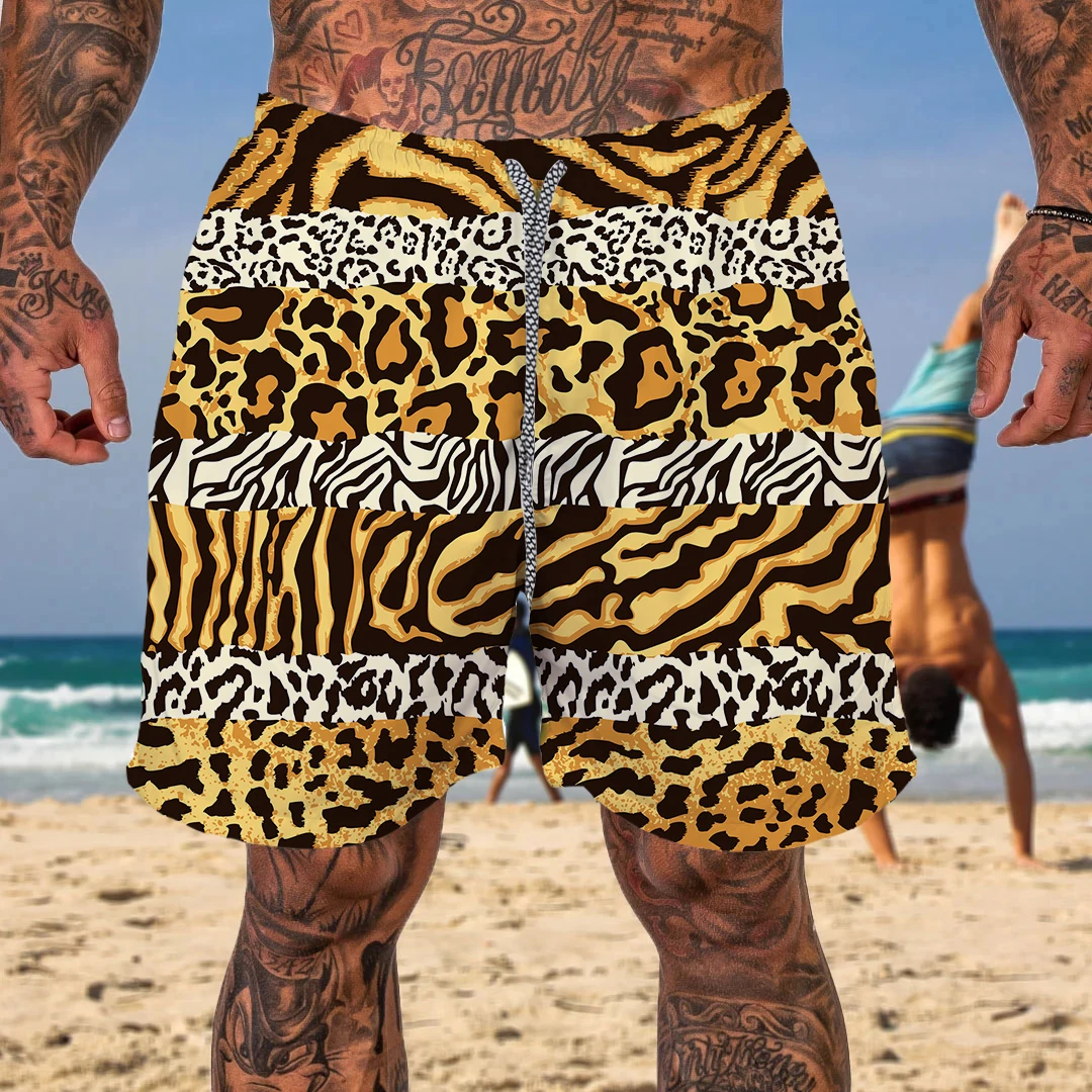 

Men's Beach Shorts Surfing Boardshorts Short Homme Mesh Mens Swimwear Beachwear Male Shorts Swimming Trunks for Men