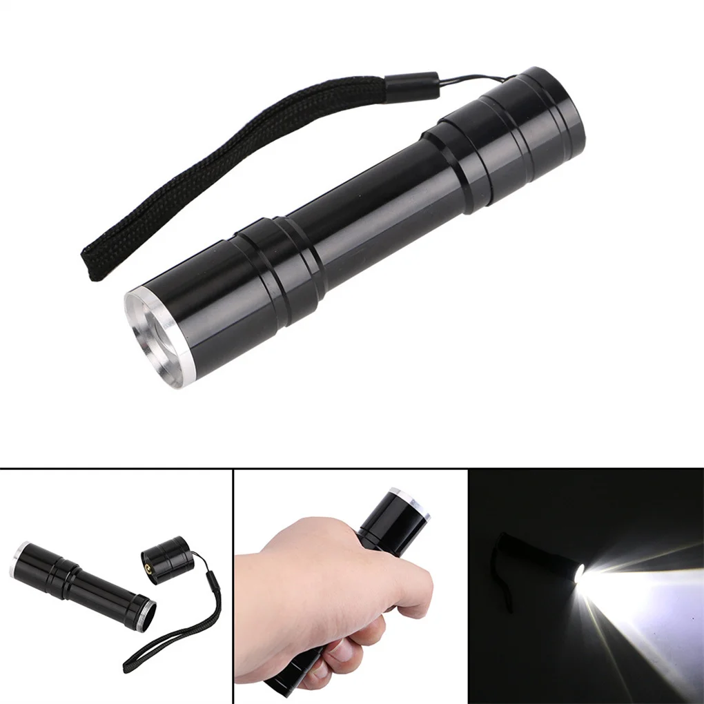 

Мини-фонарик, ручной фонарик для ночной съемки, фотоаккумулятор, карманный легкий фонарик из сплава, жесткий фонарик для улицы