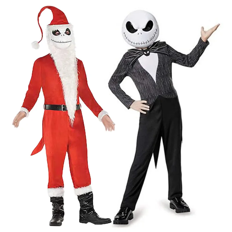 Костюм Скелета Джека на Хэллоуин для сцены
