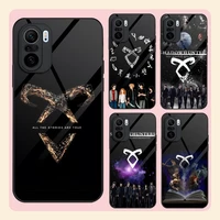 shadowhunters phone case tempered glass for redmi k20 k30 k40 k50 proplus 9 9a 9t note10 11 t s pro poco f2 x3 nfc cover