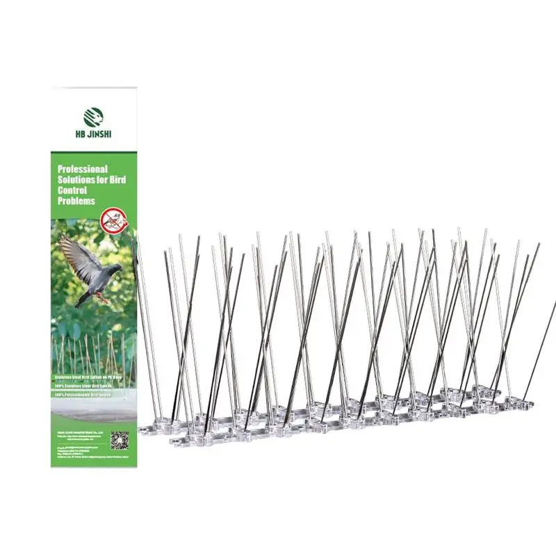 

Pcs 25cm Bird Spikes Stainless Steel Spikes Polycarbonate Starlings Control For Fruit Garden