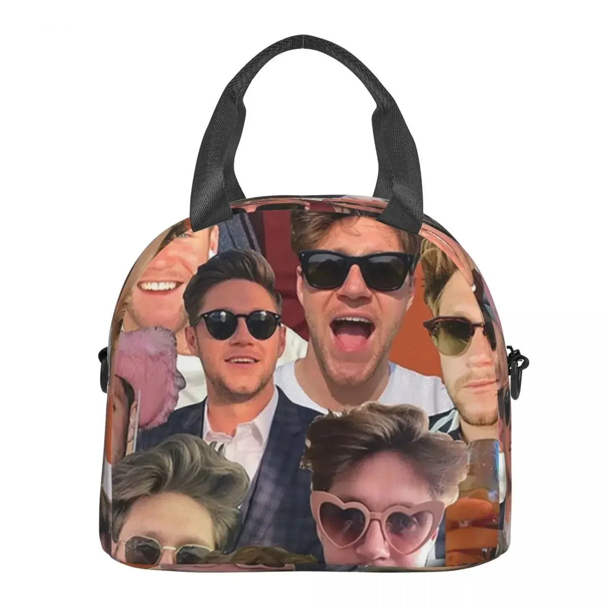 Термосумка для обедов NiallHoran Photo Collage, изолированная, для школы, для хранения бенто-боксов, портативная, термосумка-холодильник для еды (art.: 3920db2d4d6f2) - 3920db2d4d6f2