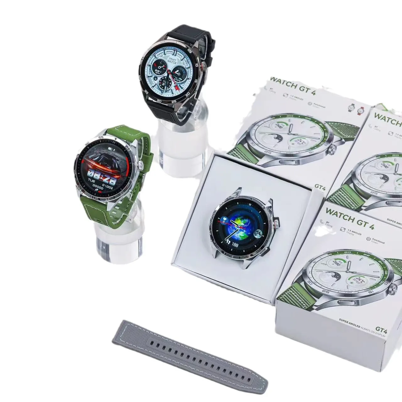 Новые поступления Watch4 Pro Спортивные умные часы Rohs Телефонные звонки Plus Ультра