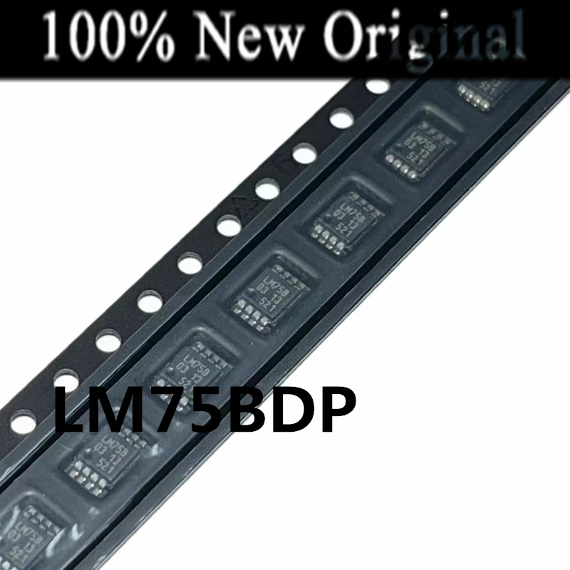 

10PCS/Lot LM75BDP LM75BDP,118 LM75B TSSOP-8 100% New original digital temperature sensor chip