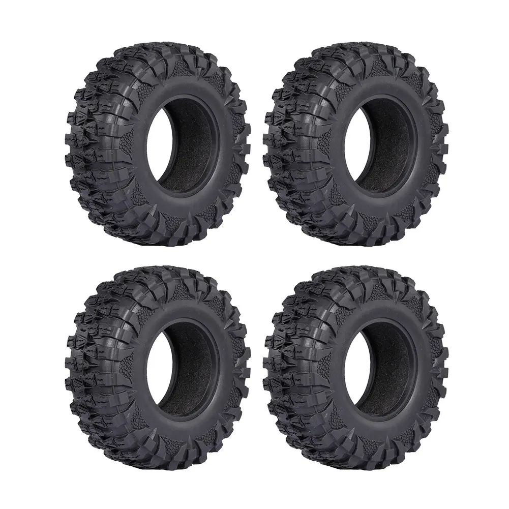 

Гусеничные Резиновые Колесные шины для 1/10 RC Rock Crawler Traxxas TRX4 TRX-6 Axial 4x2,2 дюйма Резиновые Колесные шины