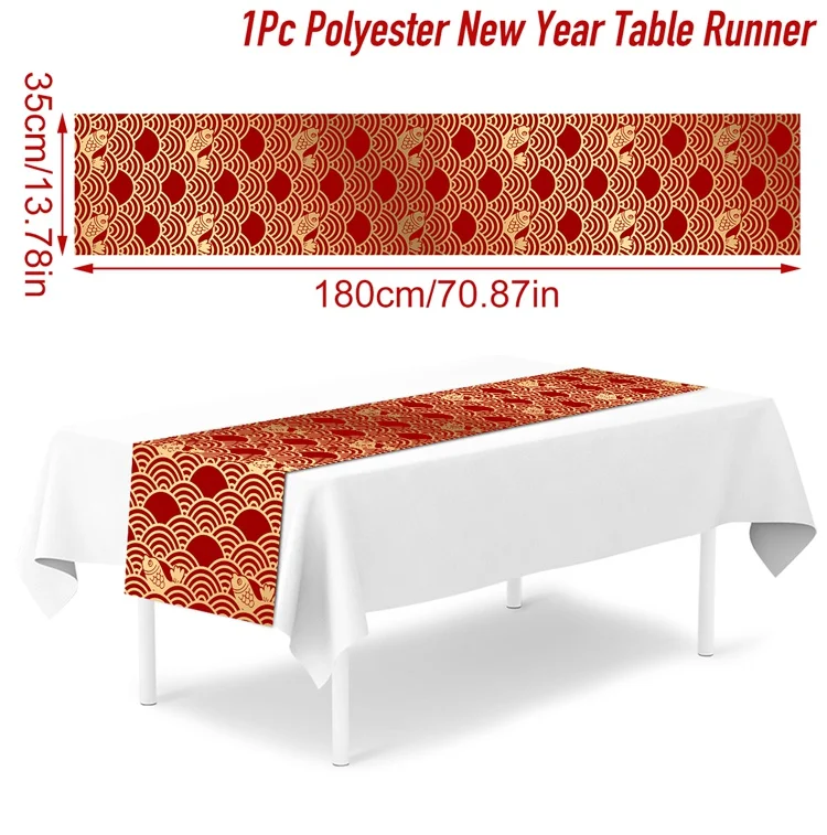 Скатерть-дорожка Frigg CN Zhejiang Новогодний стиль
