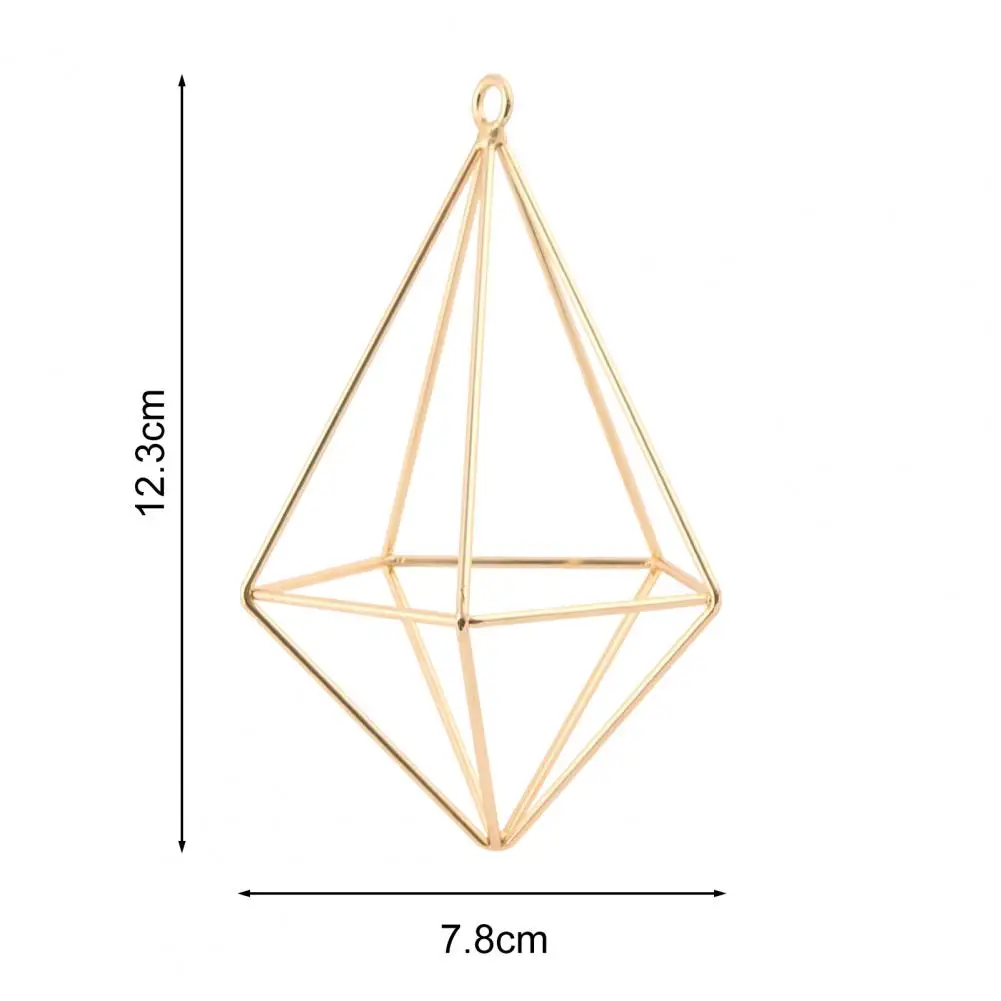 Вентилируемый воздушный держатель для растений геометрическая стеклянная