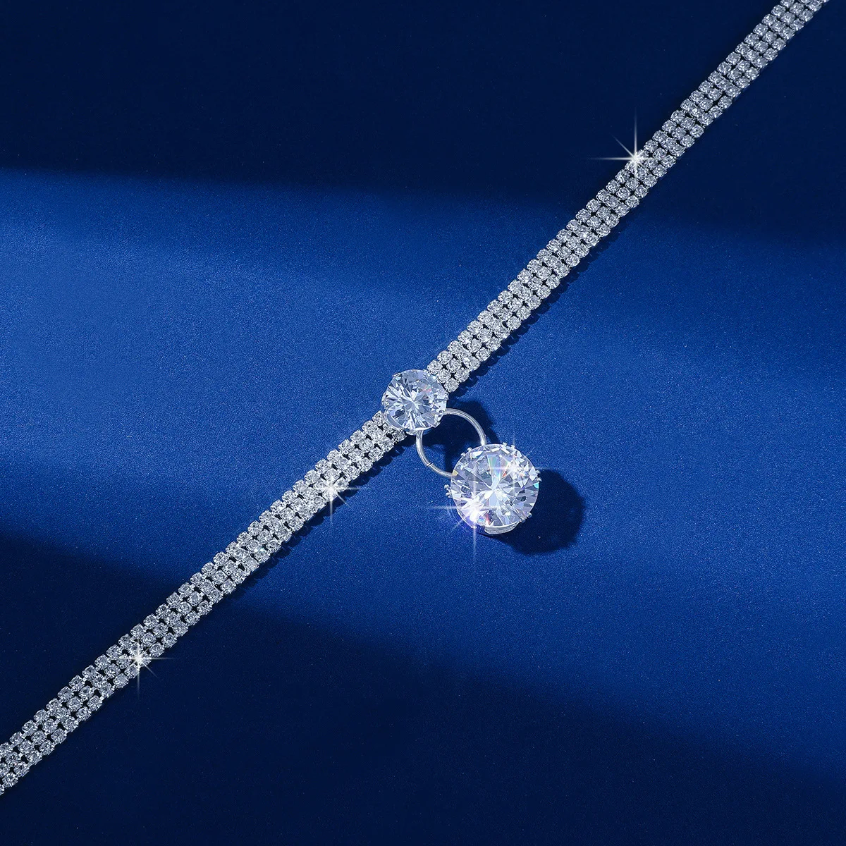 TREAZY новинка подвеска из циркония искусственное ожерелье-чокер для женщин