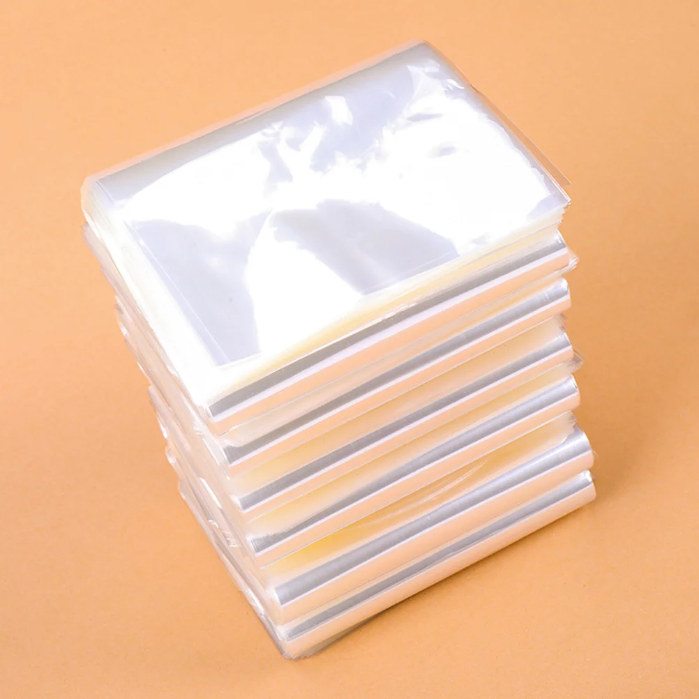

200 Pcs Environmental Protection Shrink Bag Clear Packing Bags Bag Heat Shrink Package Wrap Flat- Mouthed Heat Shrink Bag