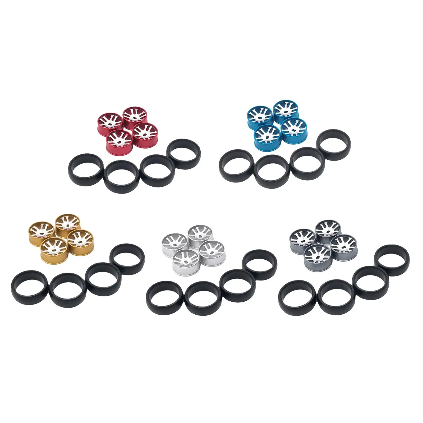 

RC Car Tires Tire Skin 1:28 Car Parts Spare Parts Climbing Rock Crawler of Truck