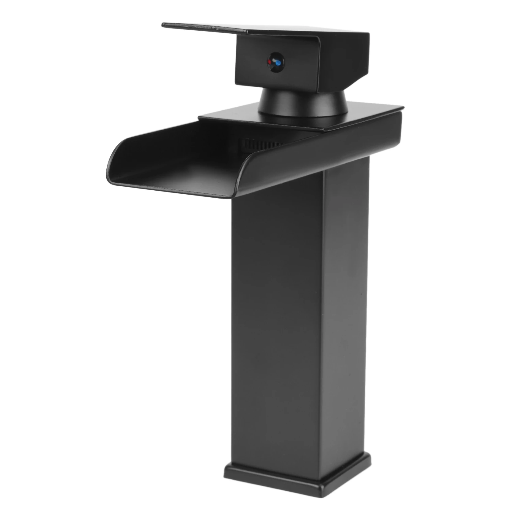

Waterfall Bathroom Faucet Vanity Vessel Sinks Mixer Tap Cold and Hot Water Tap