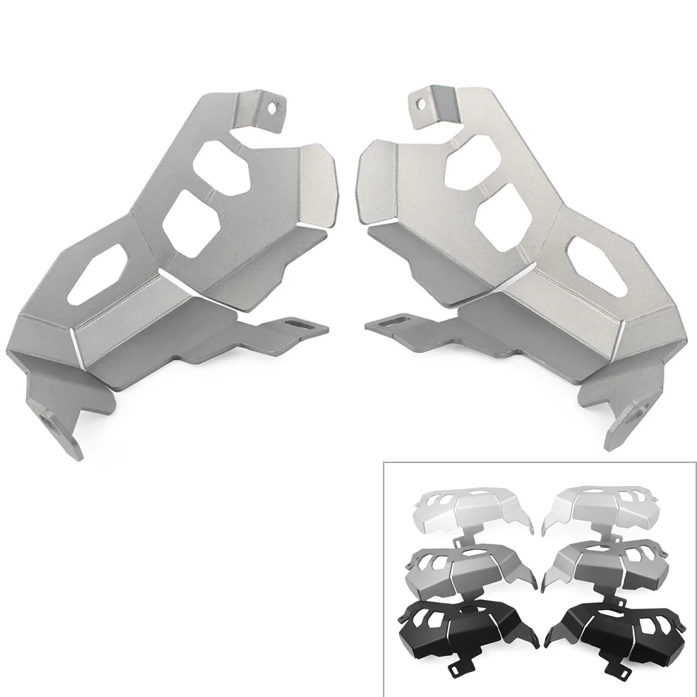 

Motorbike Aluminum Engine Cylinder Head Guards Protector Covers For BMW R1200GS R1200RT R R1200RS ADV LC