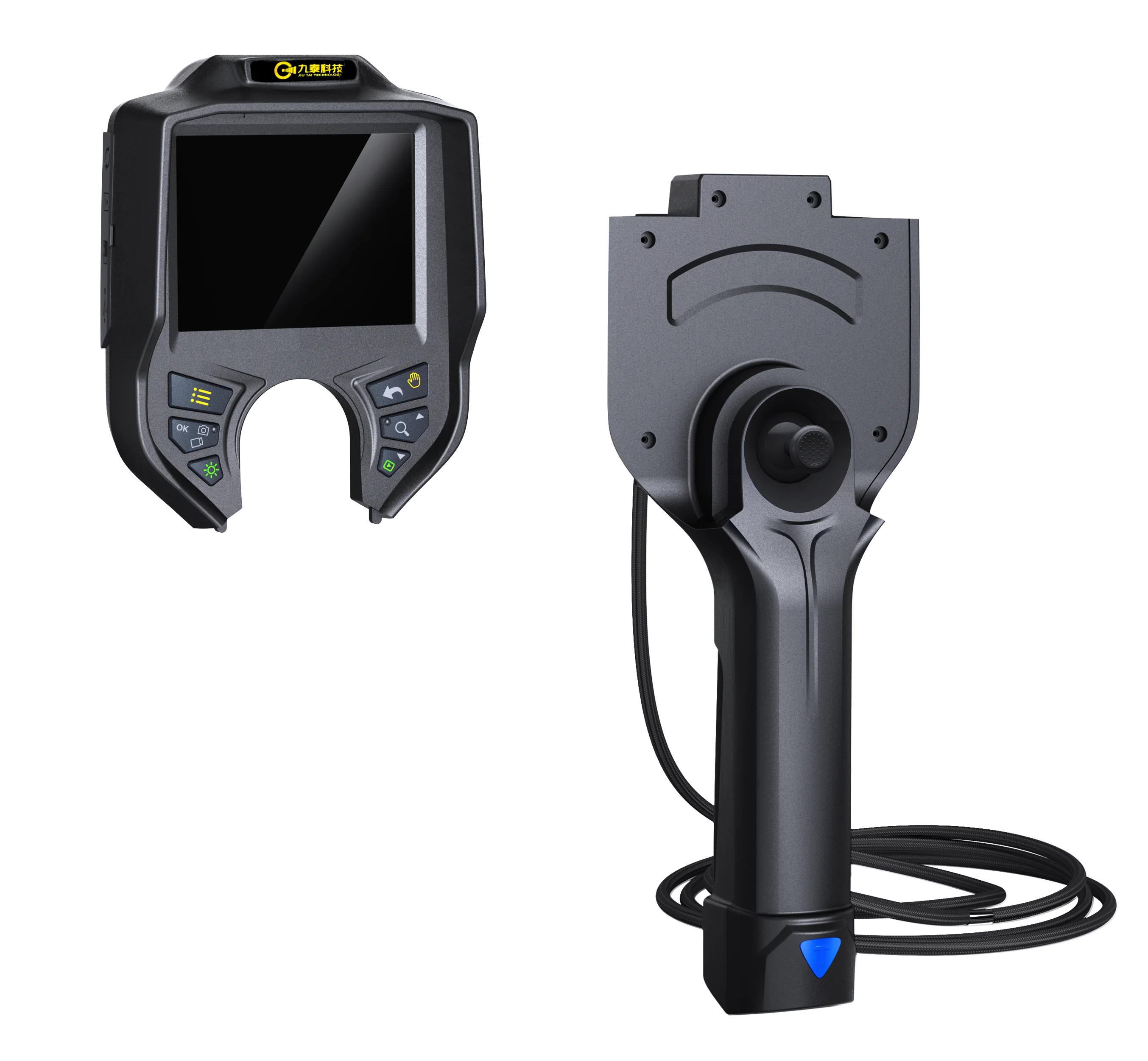 

LCD Monitor Pipe Inspection Camera with 6mm Long snake Probe Portable Video Borescope Endoscope