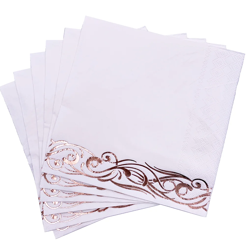 

Napkins Disposable Towels Paper Party Wedding Banquets Tissue Festival Reception Dinner Cocktail Bachelorette Shower Napkin