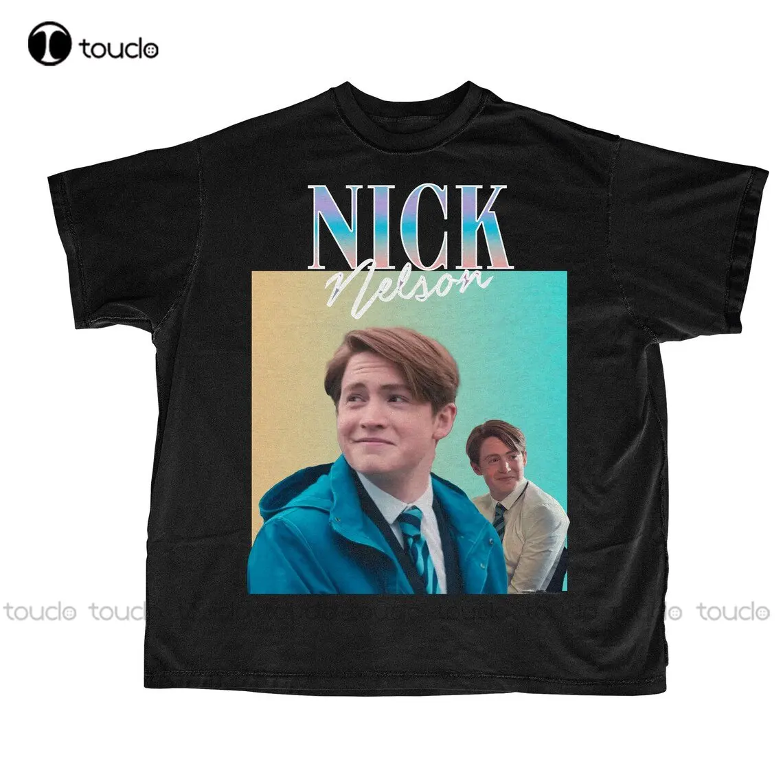 

Nick Nelson Heartstopper Tee Girls Shirts Custom Aldult Teen Unisex Digital Printing Tee Shirts Custom Gift Xs-5Xl Cotton