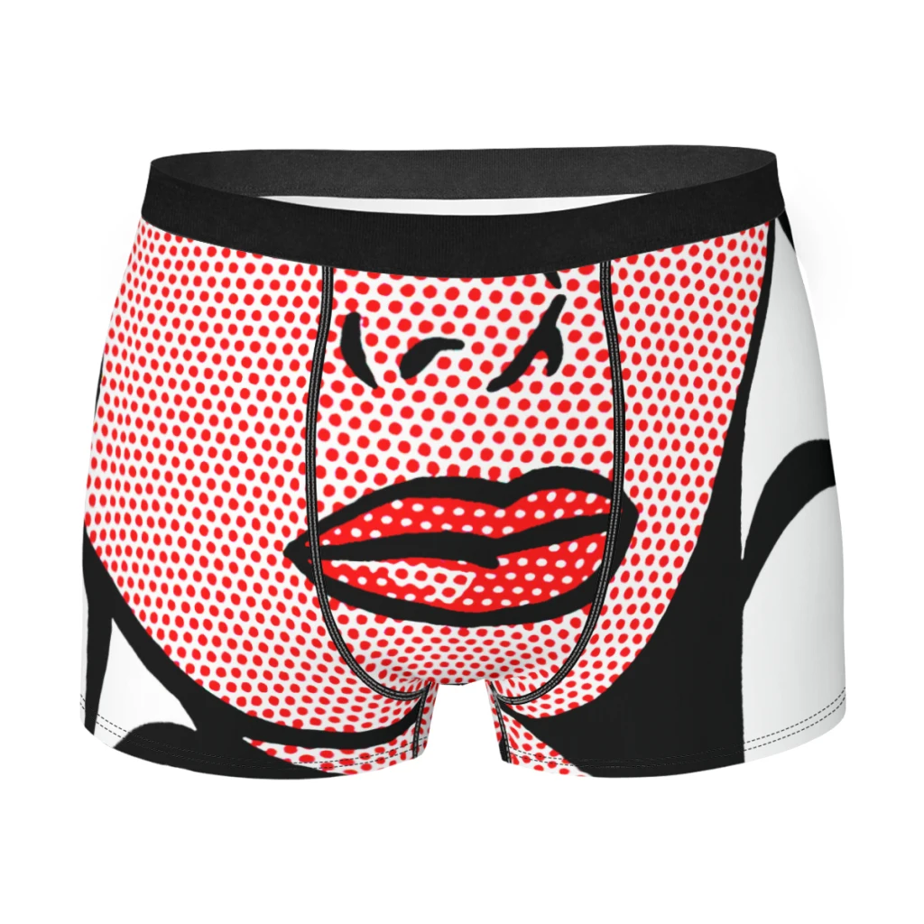 

Comic Man's Boxer Briefs Underwear Andy Warhol Highly Breathable Top Quality Gift Idea