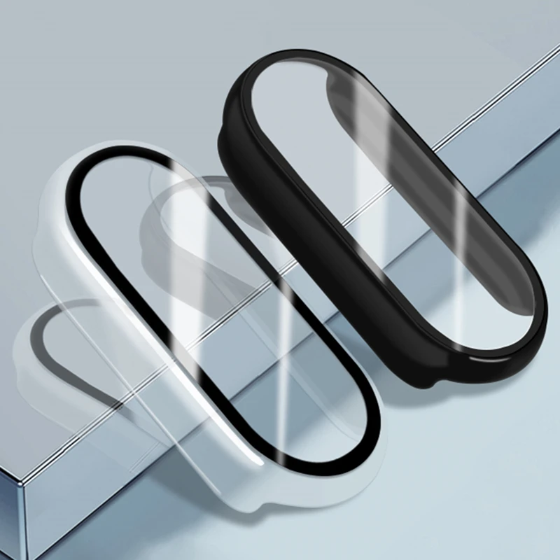 Пленка для Xiaomi Mi band 7 NFC 6 5 4 3 закаленное стекло защита экрана жесткий бампер из