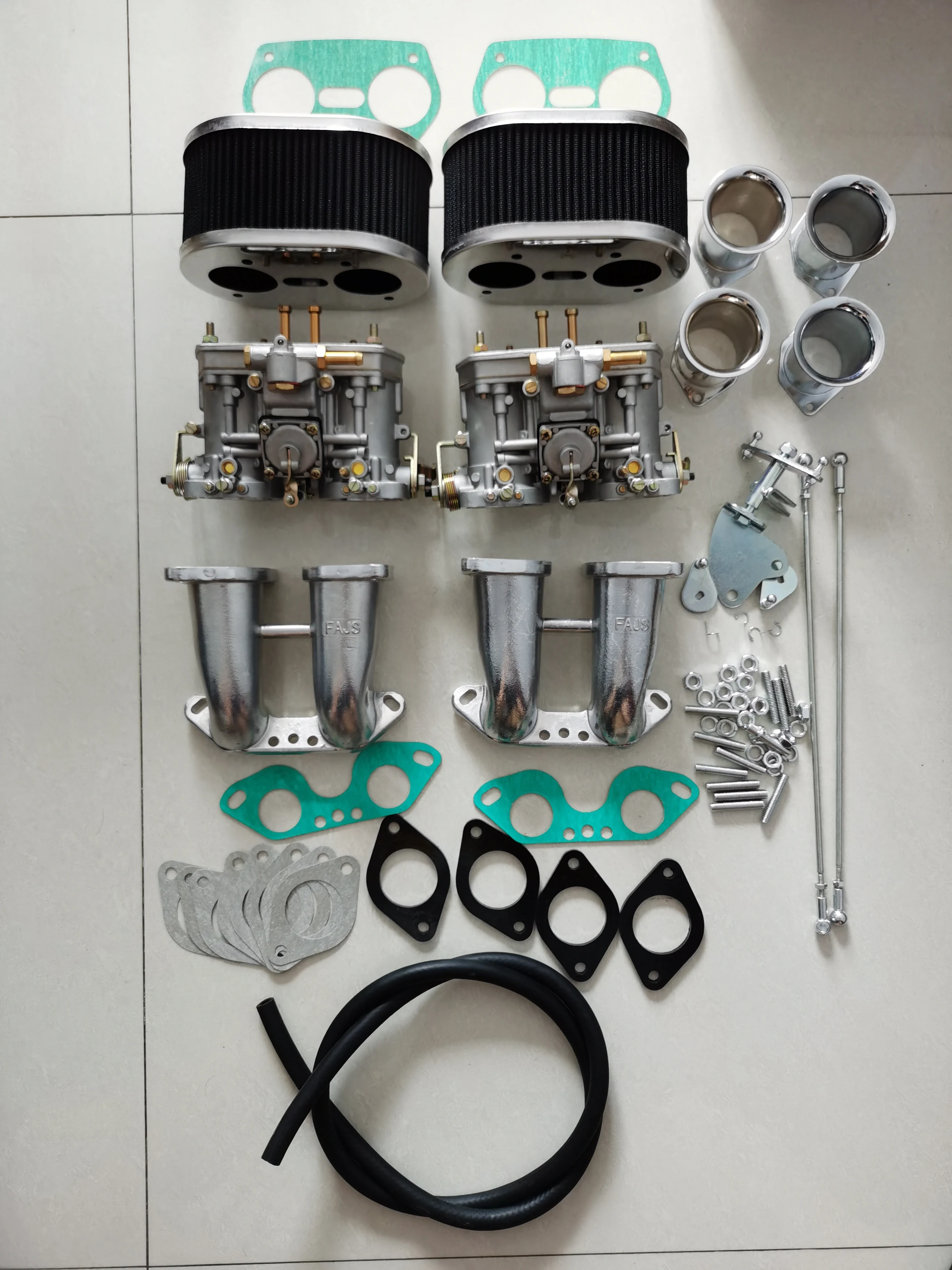 Двойной карбюратор fajs 40IDF для короткого коллектора V W TYPE 4 FAJS HPMX WEBER IDF