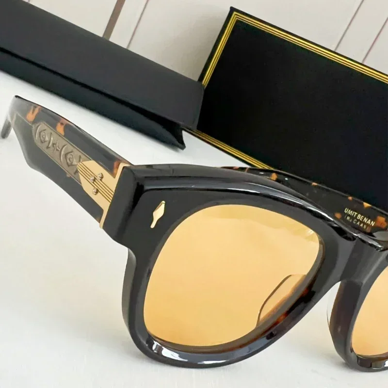 Высокое качество JMM UMIT BENAN солнцезащитные очки мужские модные винтажные ручной