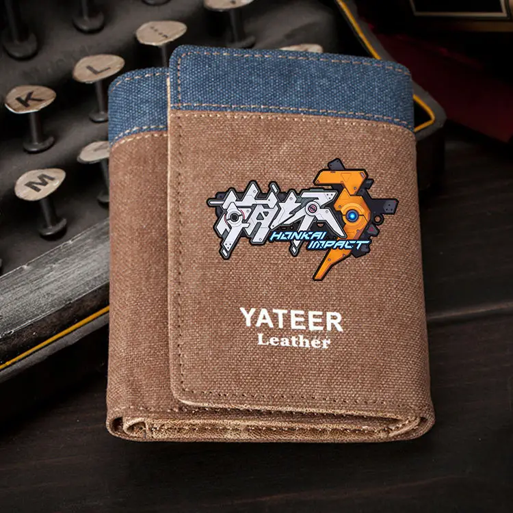 

2022 New Arrival Hot Anime Game Honkai Impact 3 Yae Sakura Bronya Zaych Theresa Apocalypse Wallet Purse Moneybag Gifts