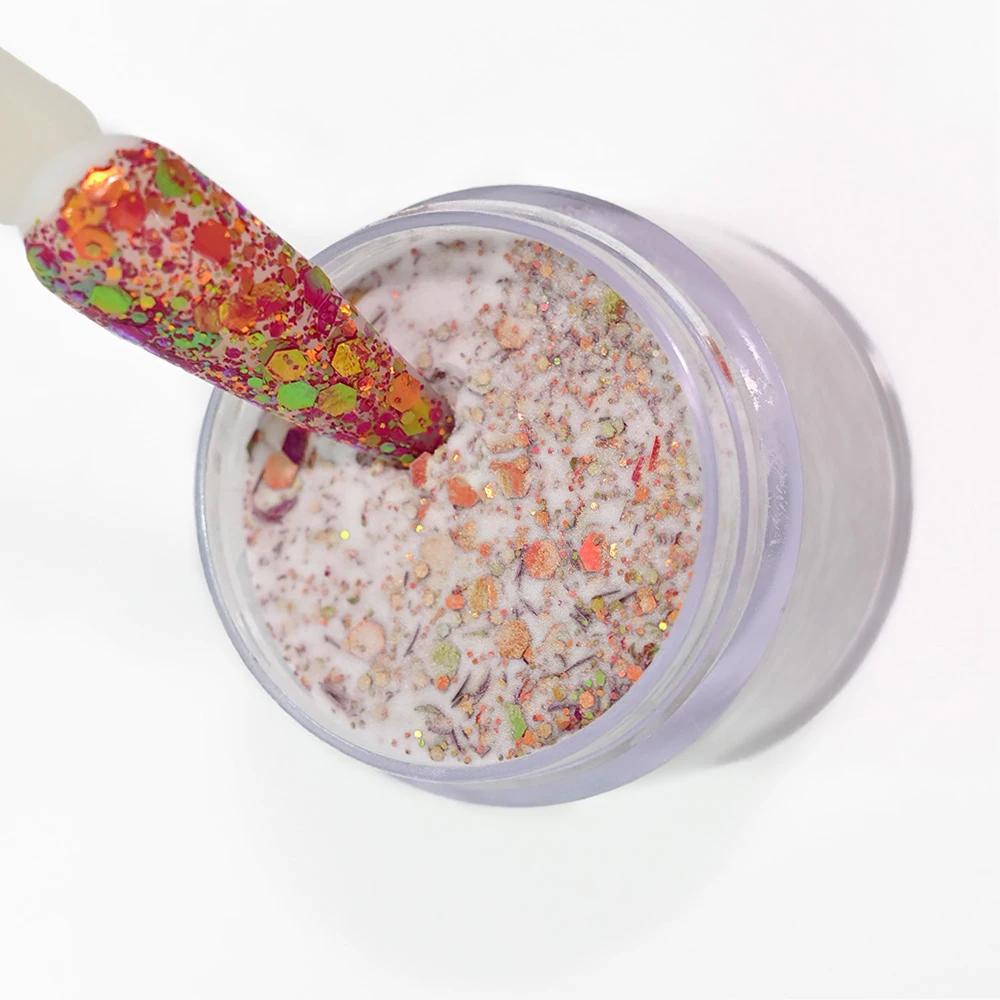 

1 Oz Nail Art Pixie Decoration Powder 2022 Full New Acrylic Nails Polish Dust Chameleon Pigment Polymer Glitter Manicure Decor &
