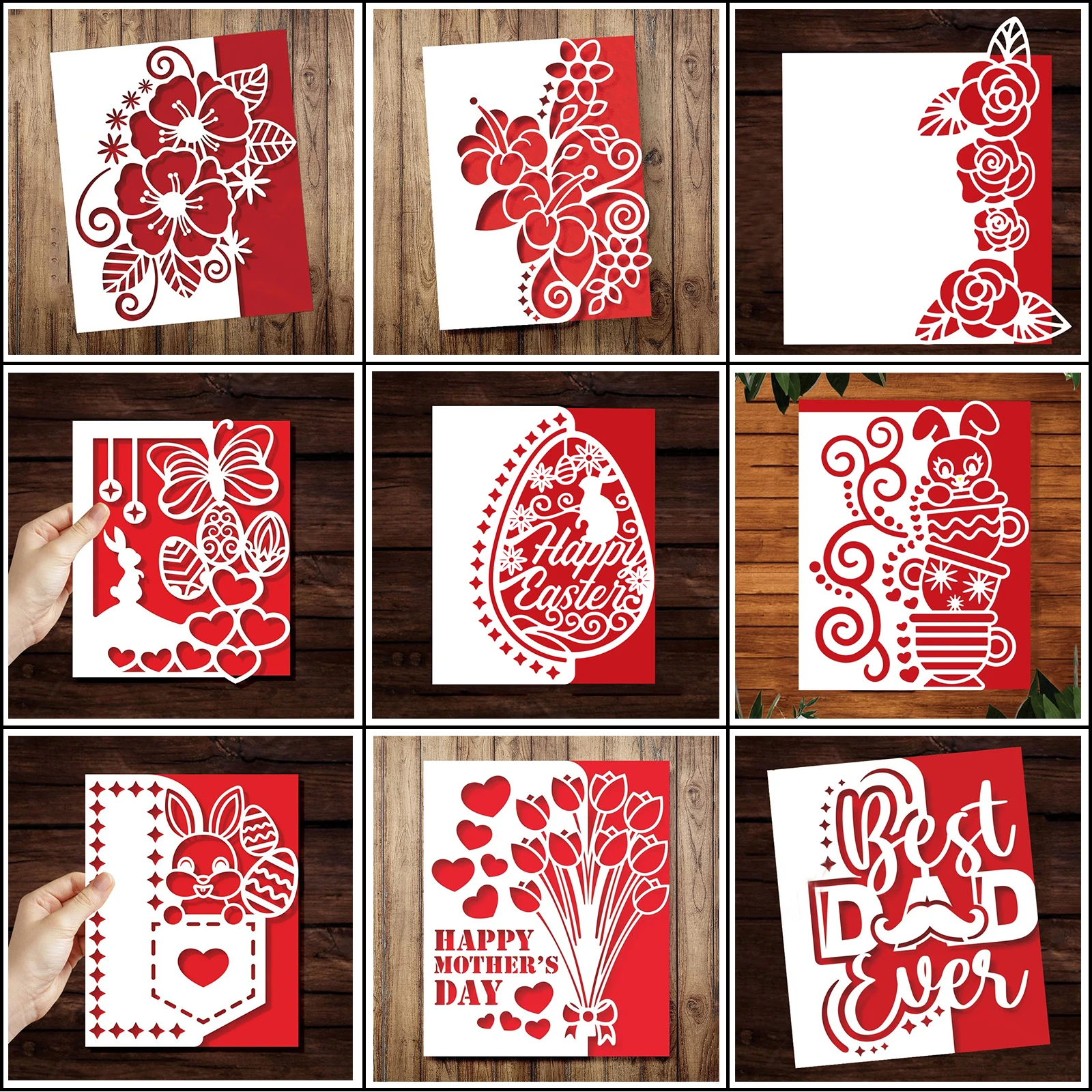 

2022 AliliArts Metal Cutting Dies 9 Type Edge Border diy Scrapbooking Photo Album Decorative Embossing PaperCard Crafts Die