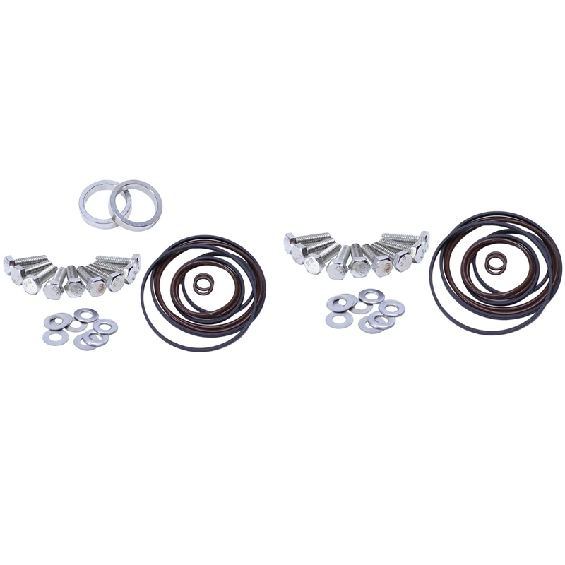 

2 набора уплотнений для BMW Vanos M52tu M54 M56, двойные уплотнения Vanos, обновленный ремонтный набор, погремушки, кольца