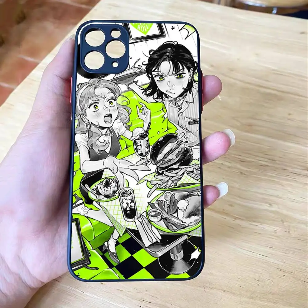 Противоударный матовый чехол Aya Osawa Mitsuki Koga MitsuAya для iPhone 16 15 14 13 12 11 Pro Max X XR XS MAX Mini (art.: 3920d960a980e) - 3920d960a980e