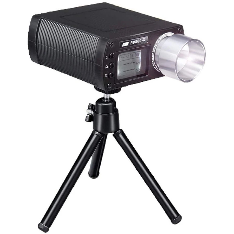 Тестер скорости E9800-X высокомощный измеритель с ЖК-экраном и хронографом для