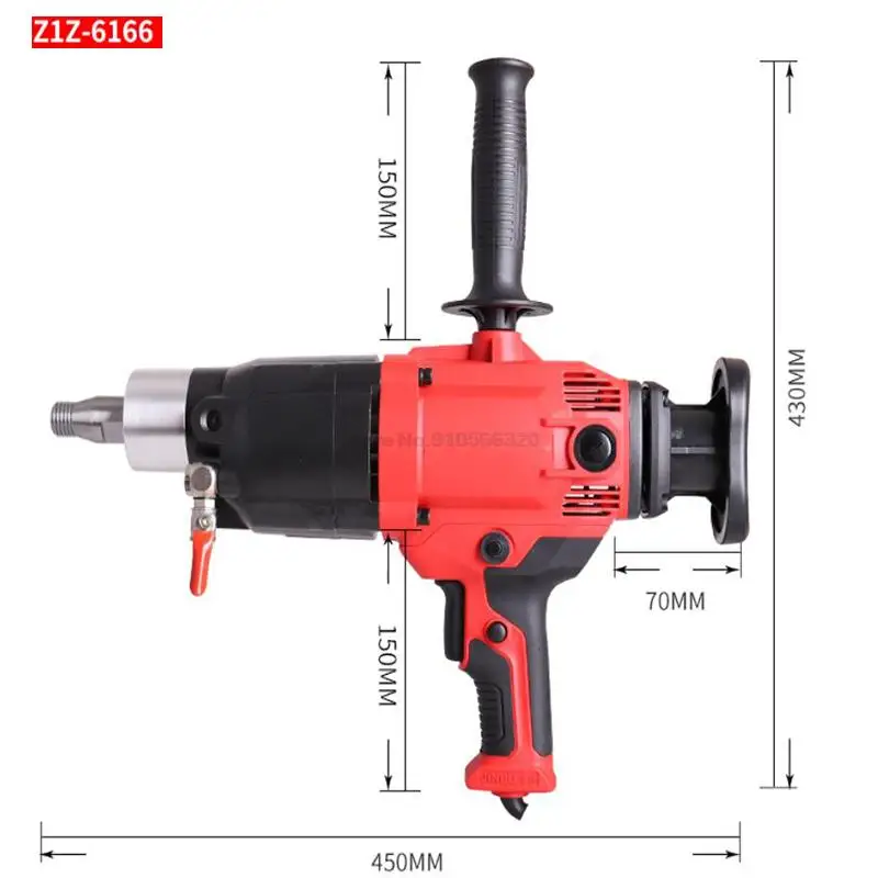 Портативный сверлильный станок Z1Z-6166 электрическая дрель без воды уплотнение