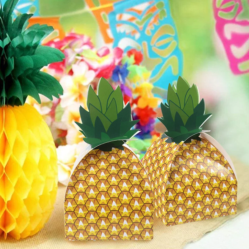 Es For Summer Tropical Party Luau Hawaiian Birthday Decor Wedding Gift Packaging Box Bag Supply