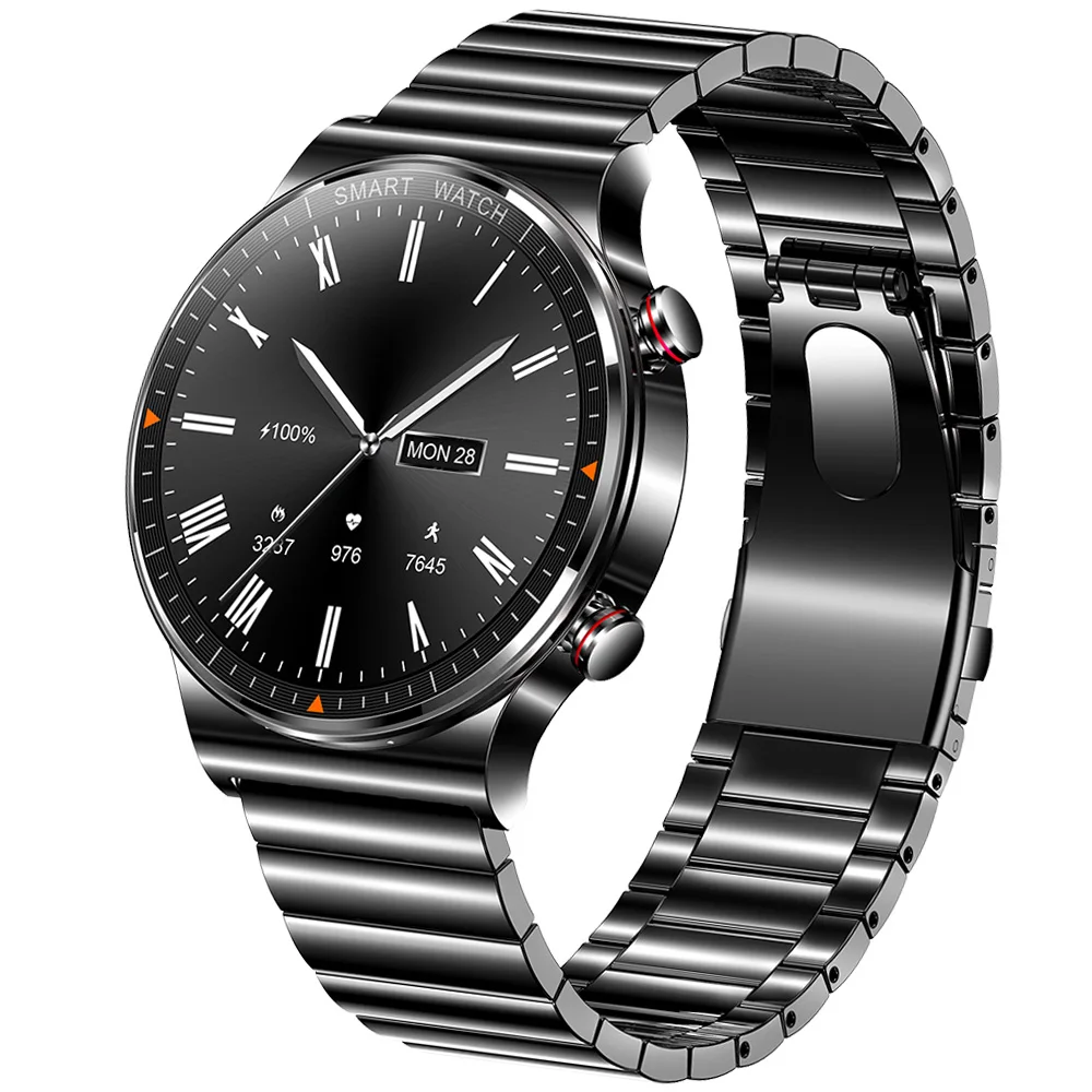 

For Samsung Xiaomi Huawei Smart Watches Men Bluetooth Call IP68 Waterproof Music Player Link Bluetooth Headset Smartwatch Men