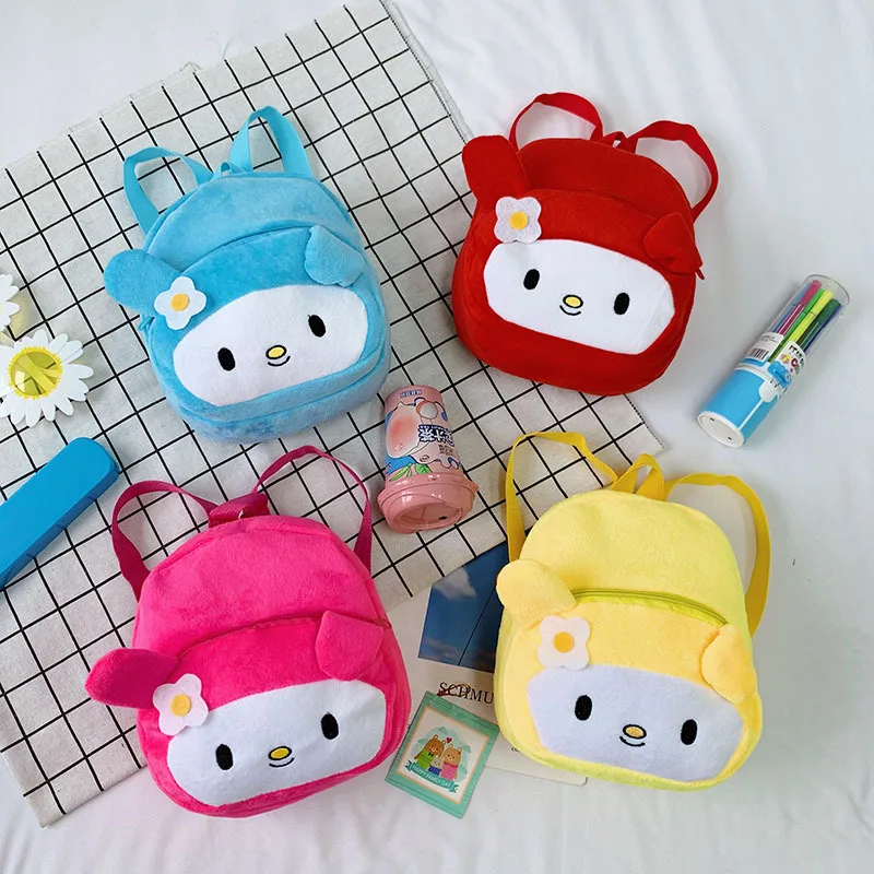 

Kawaii Bag Children's Backpack Cartoon Plush Small Schoolbag for Boys and Girls Cute Early Education Kindergarten Backpack