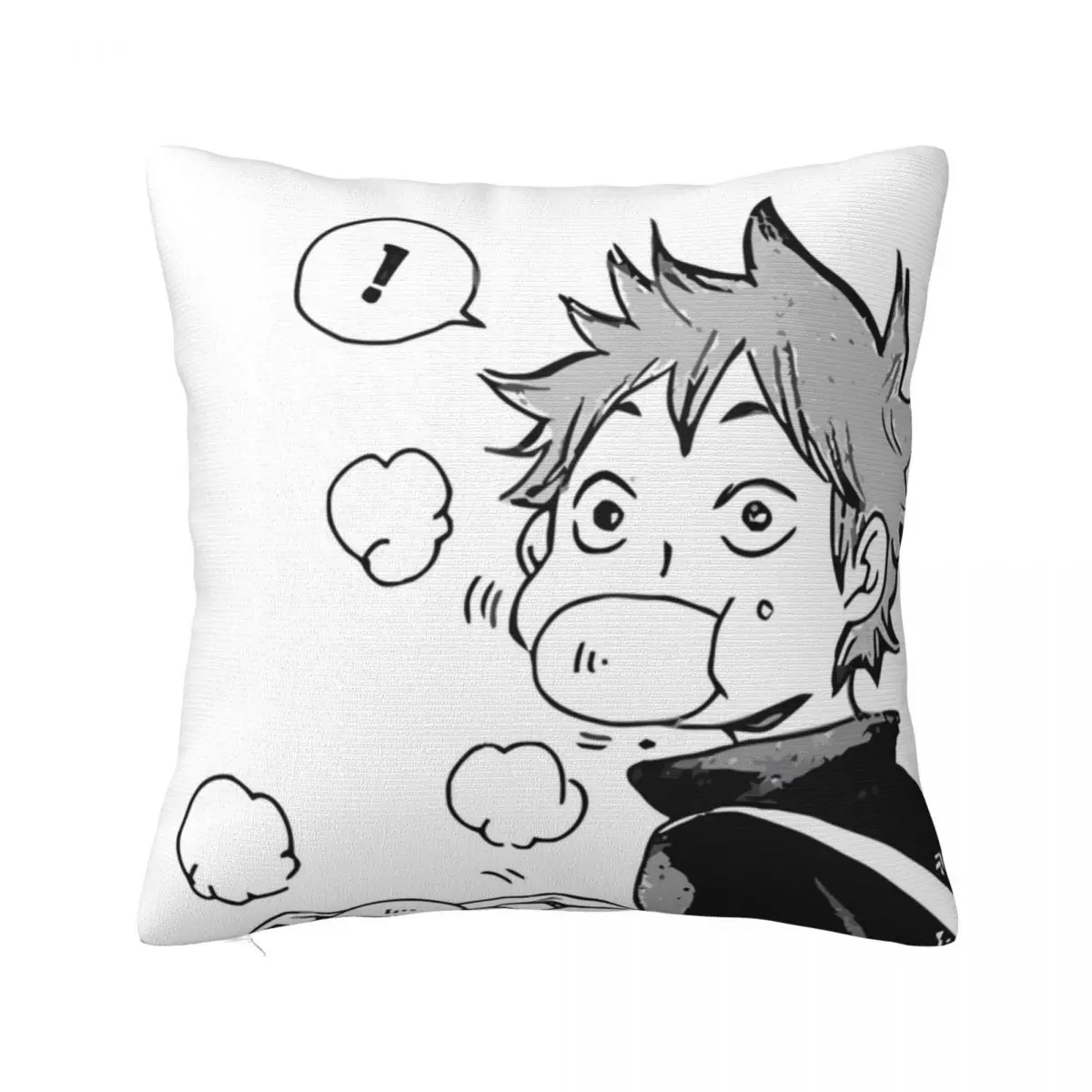 

Cute Hinata Shoyo Nikuman Haikyuu Pillow Case Anime Figure Polyester Hugging Pillowcase Zipper Summer Soft Cover