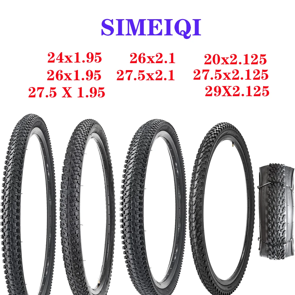 

SIMEIQI Bike Tires 20"24" 26" 27.5" 29" Inch Foldable MTB Mountain Bike Tires