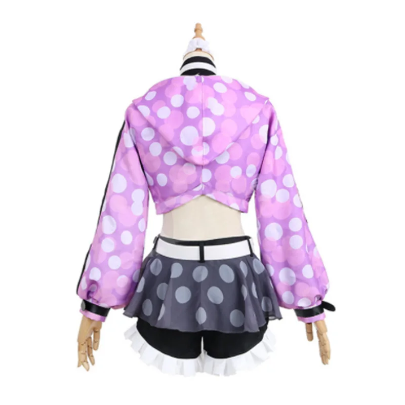 Anime LoveLive! Sunshine!! Saint Snow Kazuno Leah Cosplay Costume Christmas Halloween Women Purple Dress |