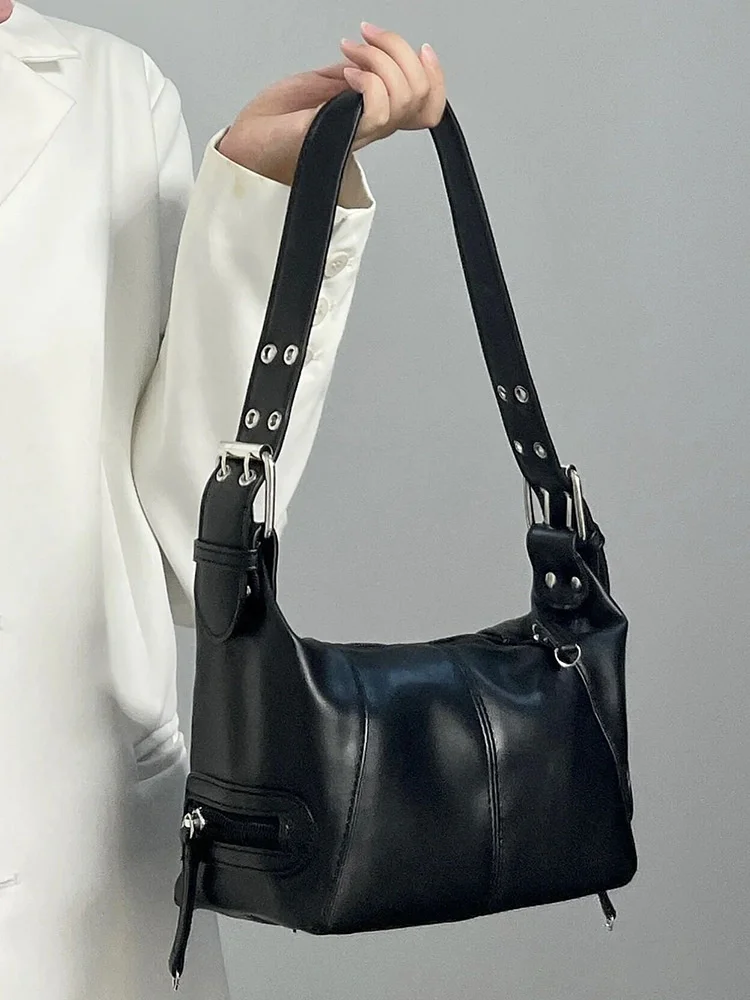 

Маленькая женская сумка через плечо в стиле ретро из искусственной кожи Y2k, винтажные сумки под подмышки, дизайнерские роскошные сумки, Женский кошелек и ручная сумка, сумка для подмышек