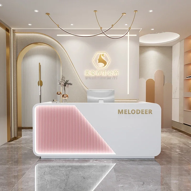 Современный салон красоты Arc Женский магазин одежды кассир стойка регистрации