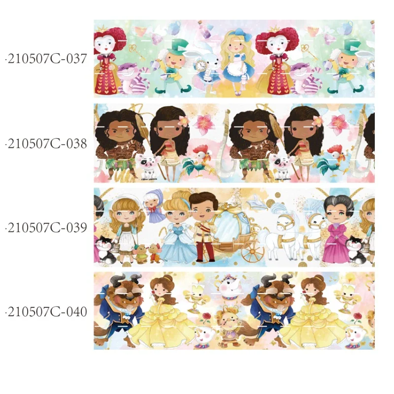 Корсажная лента с принтом Принцесса Диснея 10 ярдов |